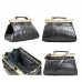 Кожная сумка саквояж женская KATANA (Франция) k-BLACK 8250