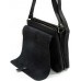 Кожаная сумка  на плече KATANA (Франция) k-83804 BLACK 