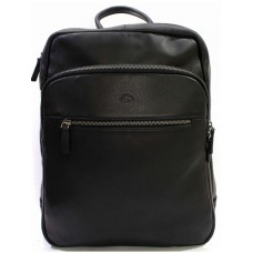 Кожаный рюкзак мужской для ноутбука KATANA (Франция) k-89618 BLACK