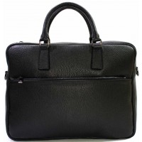 Кожаная деловая сумка портфель для документов и папок KOZHA BLACK 3310-01 