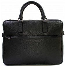 Кожаная деловая сумка портфель для документов и папок KOZHA BLACK 3310-01 