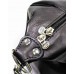 Кожаная дорожная сумка мужская Италия VALENTINA BLACK 8821-01