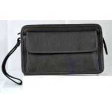 Кожаная барсетка RITELLE k-5721 BLACK