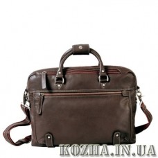 Кожаный портфель для ноутбука KATANA (Франция) k-69258 шоколадный